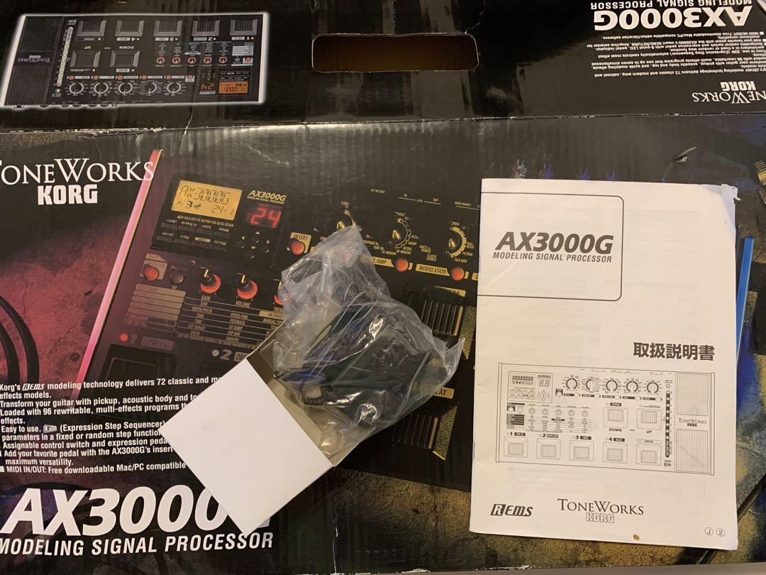 KORG コルグ マルチ・エフェクター Tone Works AX3000G - ギター価格