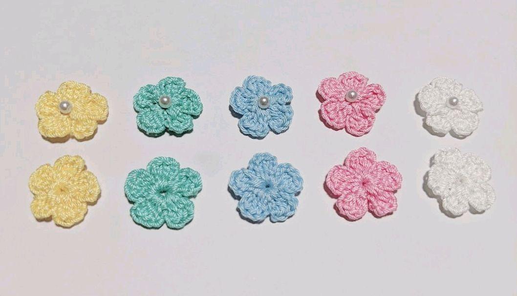 ハンドメイド レース編み モチーフ お花 花モチーフ ワッペン ワン ビンディングの販売 Smile様専用★モチーフ★レース編み 各種パーツ