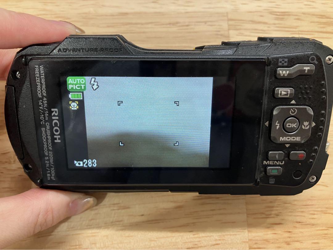 RICOH デジタルカメラ　WG-40 動作確認済　本体のみ