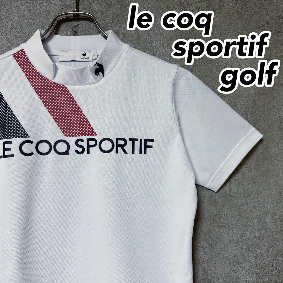 le coq sportif golf ルコック ロゴ モックネック シャツ