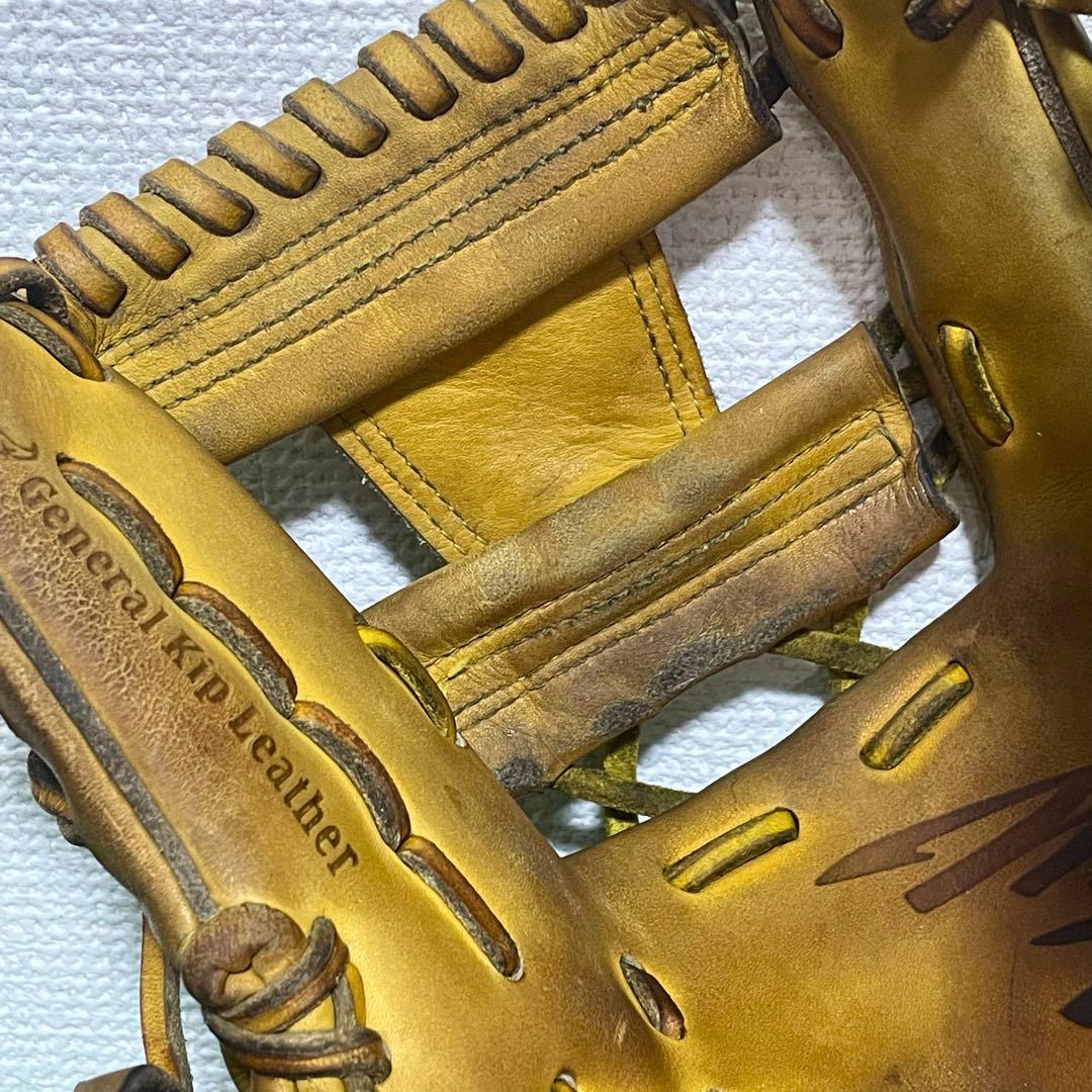 ミズノ 硬式グローブ 右投げ用 ナチュラル