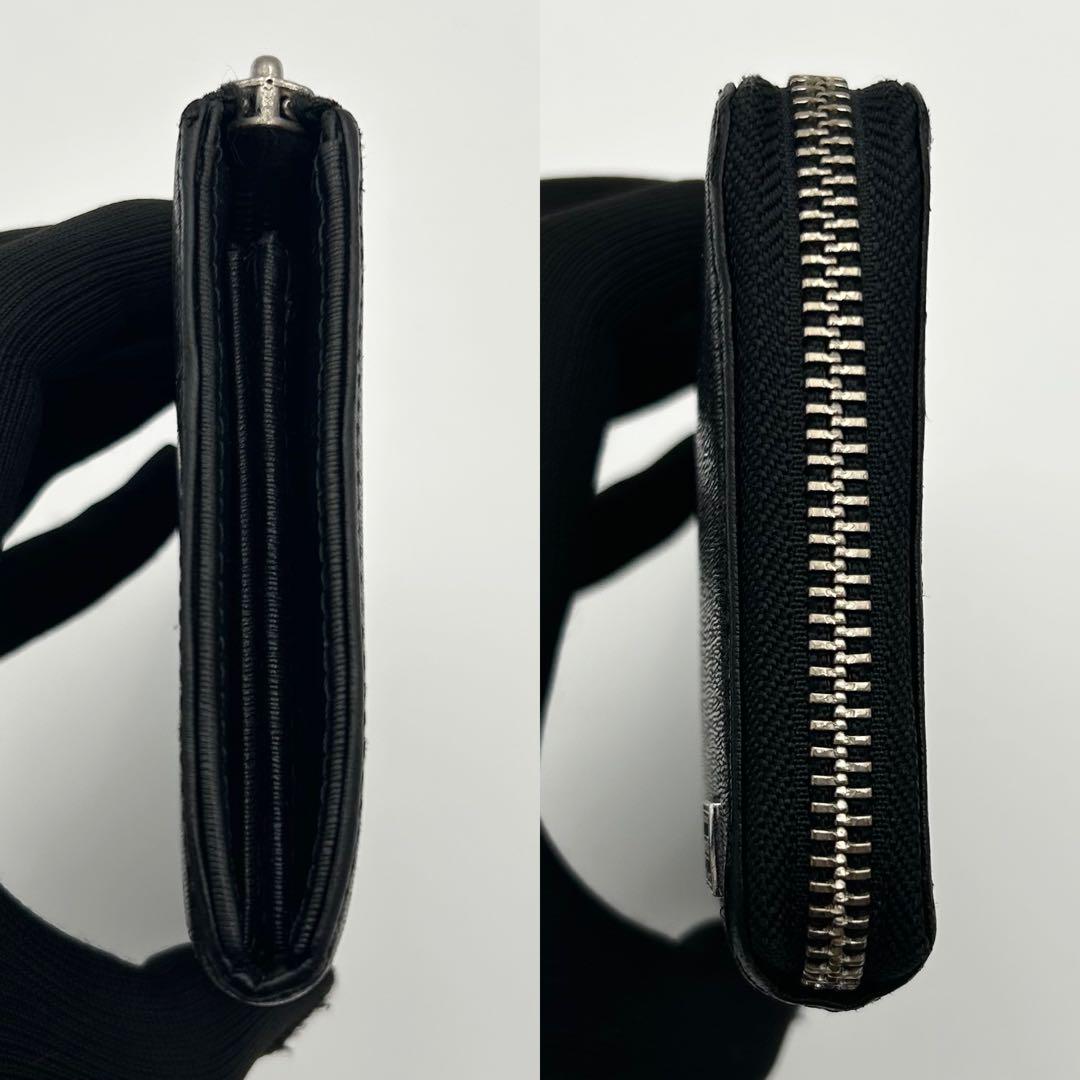 PORTER ポーター 長財布 カレント レザー ブラック L字ファスナー