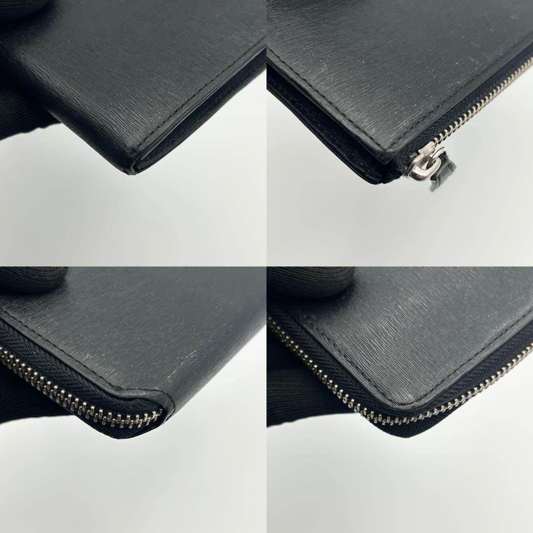 PORTER ポーター 長財布 カレント レザー ブラック L字ファスナー