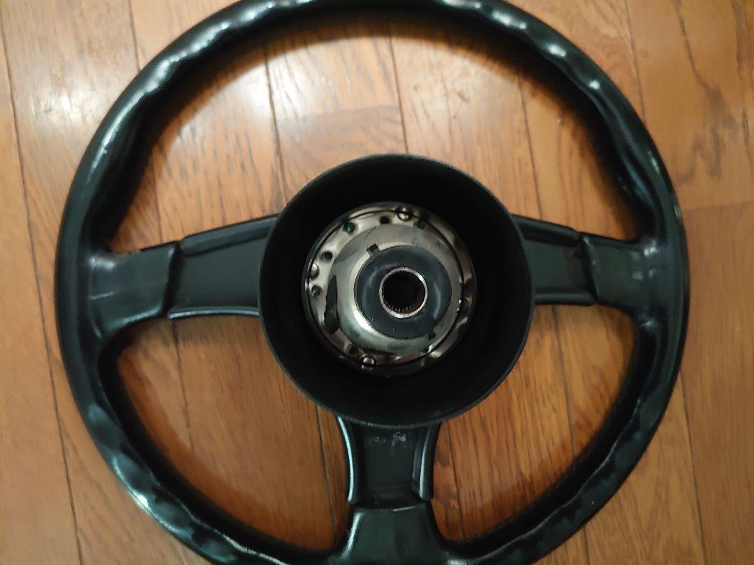 NARDI ステアリング 3スポーク (傷み少ない)ガラ3