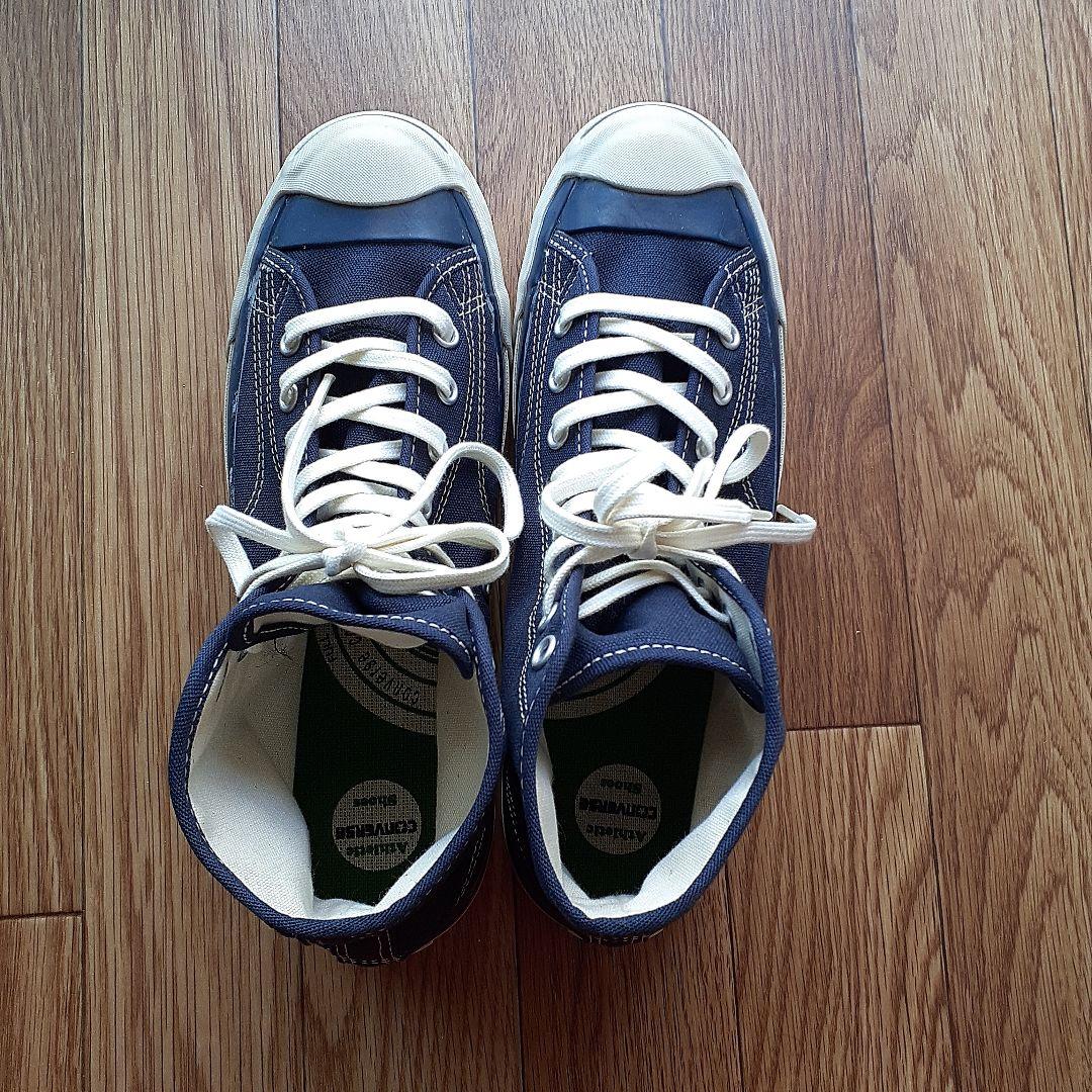 CONVERSE コンバース ジャックパーセル ハイカット 26.5 ネイビー