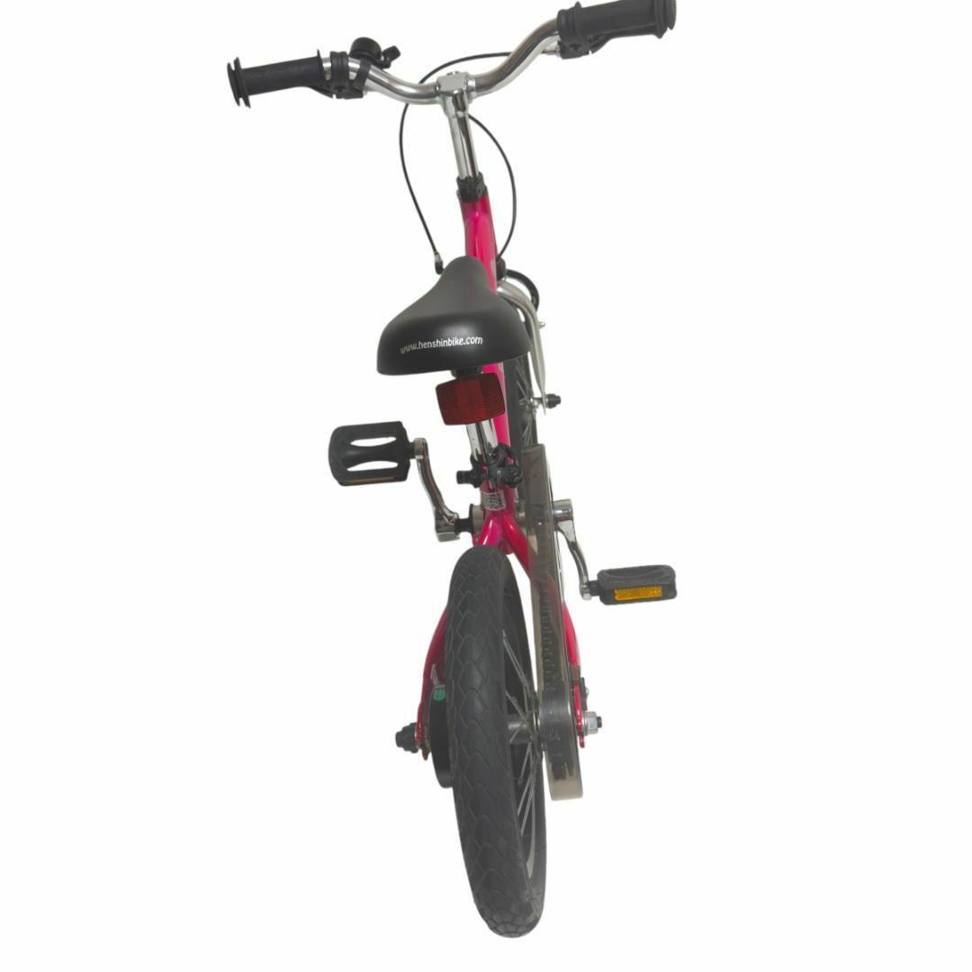 美品 へんしんバイク2 12インチ 自転車 ピンク - メルカリ