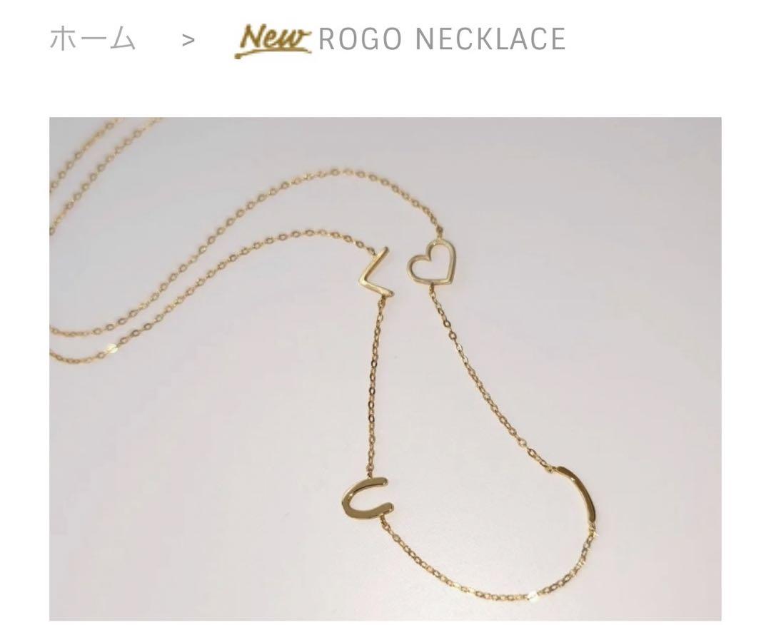 Lui jewelry ロゴ　ネックレス