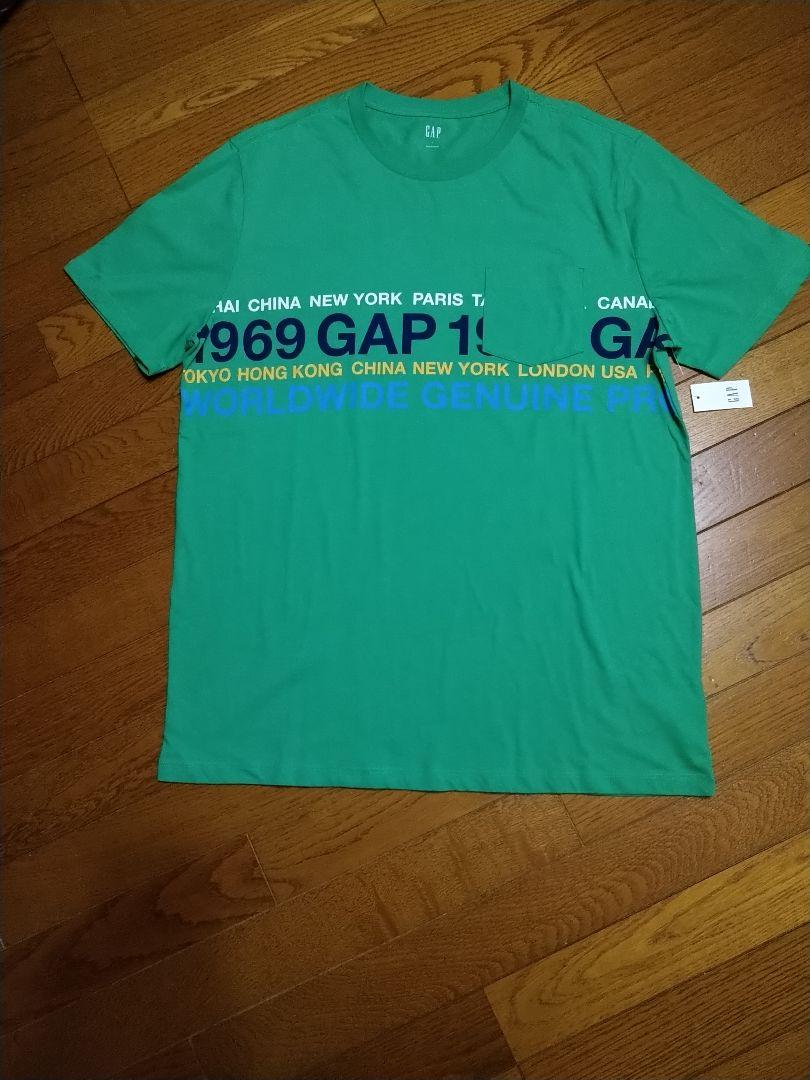 10/14お値下げ☆タグ付き未使用GAPメンズ半袖Tシャツ - メルカリ