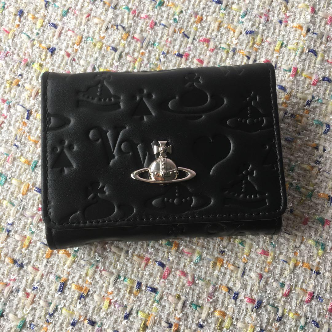 ヴィヴィアンウエストウッド 三つ折り財布 レディース がま口 小銭入れ財布 Vivienne Westwood 財布 ブラック 51010018  42106 N402 ビビアン ヴィヴィアン 財布 がま口財布 レディース 三つ折り財布 ギフト プレゼント 女性 誕生日プレゼント 女友達 -  【ワールドギフト 
