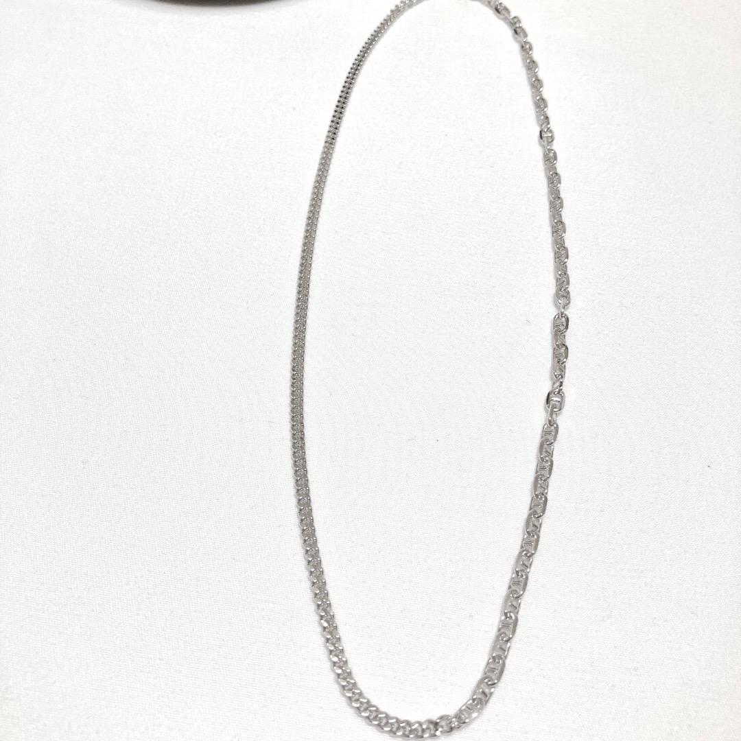 新品 18 TOMWOOD Rue Chain ネックレス シルバー 16314