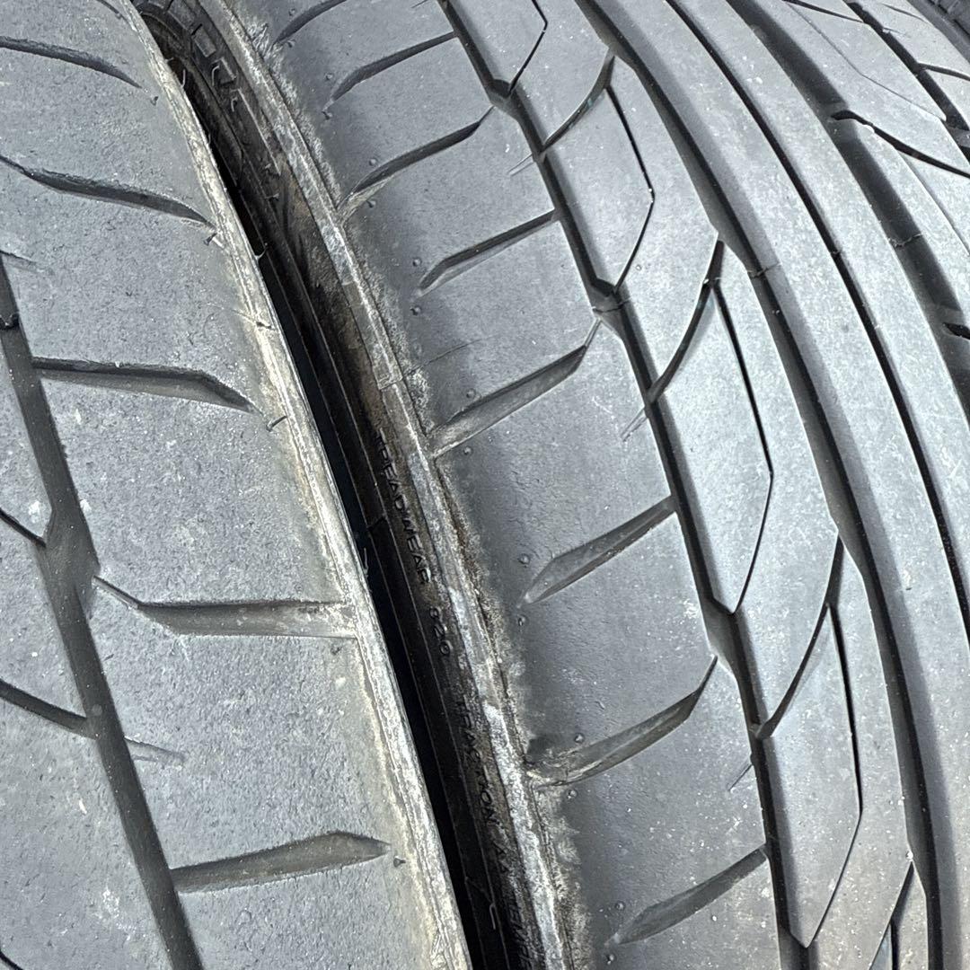 NITTO NT555 245/35R20 中古4本2021年製 パンク歴無