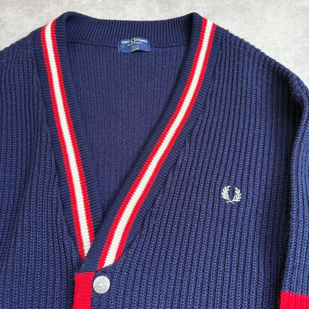 ニットカーディガンL