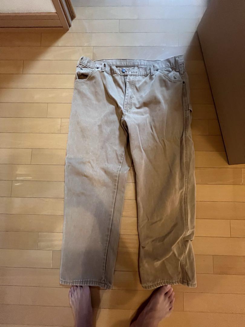 Dickies ベージュ ワークパンツ