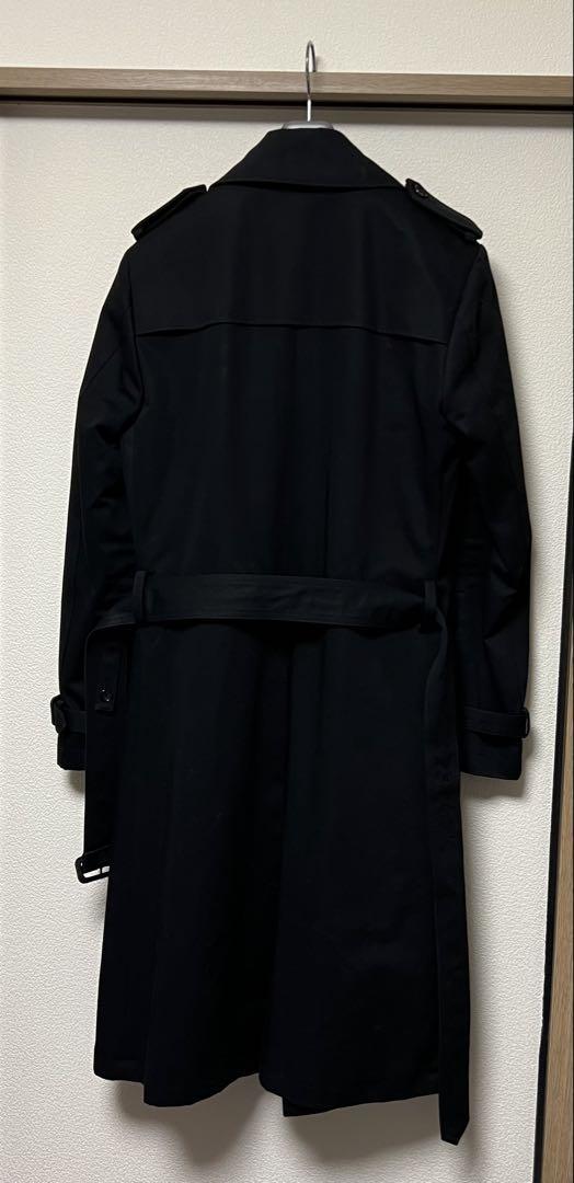 リチウムオム トレンチコート ブラック 46