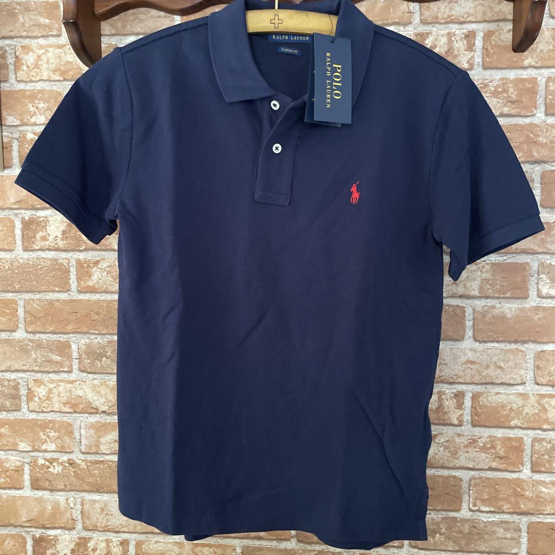 Polo Ralph Lauren ネイビー ポロシャツ 半袖 POLO RALPH LAUREN ポロ ラルフローレン ポロシャツ メンズ