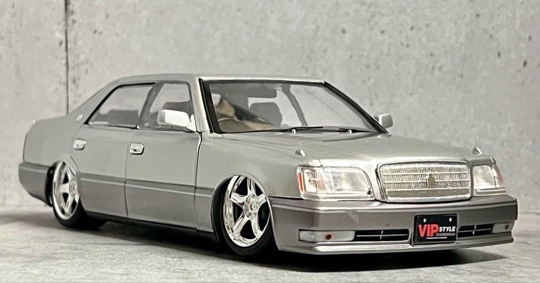 国産名車 1/24 クラウン マジェスタ カスタム ジオラマ ミニカー VIP