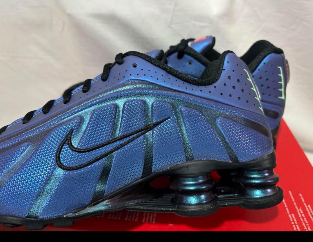 新品 27cm NIKE SHOX R4 METALLIC ショックスR4