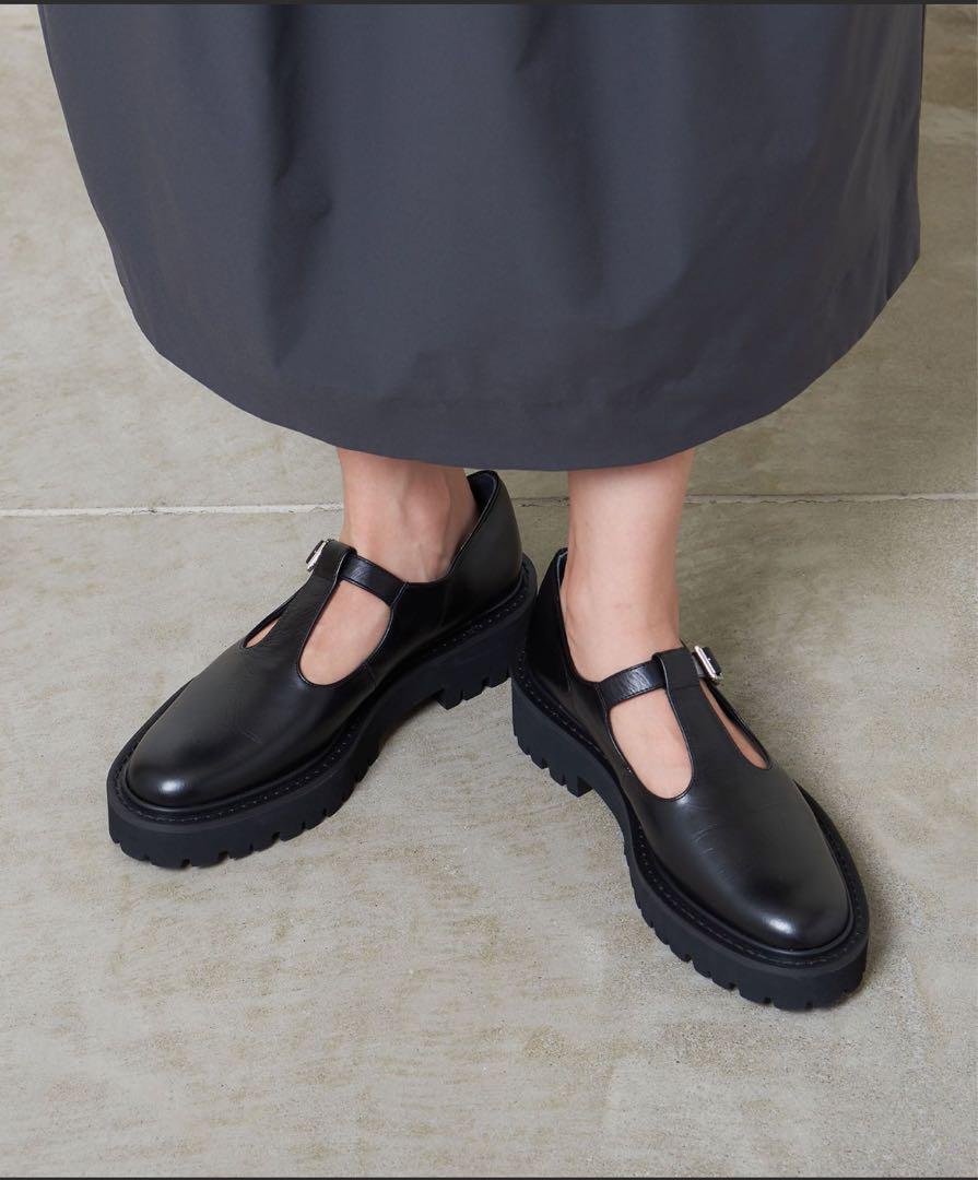 MARW UNITED ARROWS Tストラップ ローファー