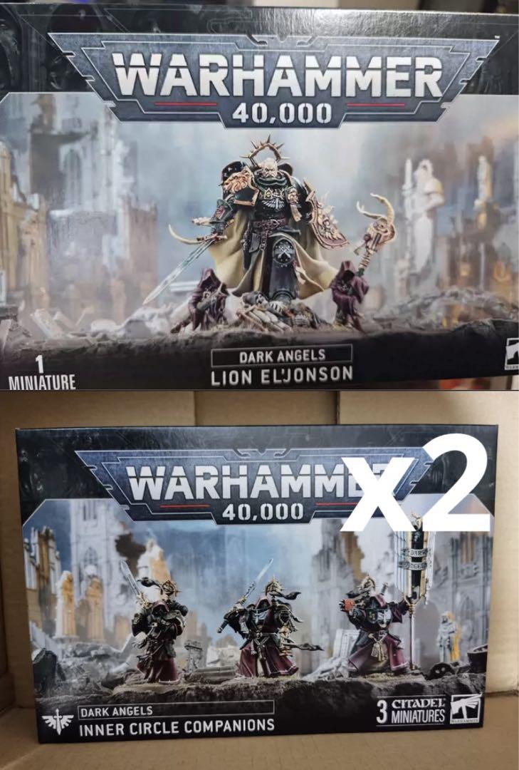 ウォーハンマー40k ダークエンジェルセット 17,760円