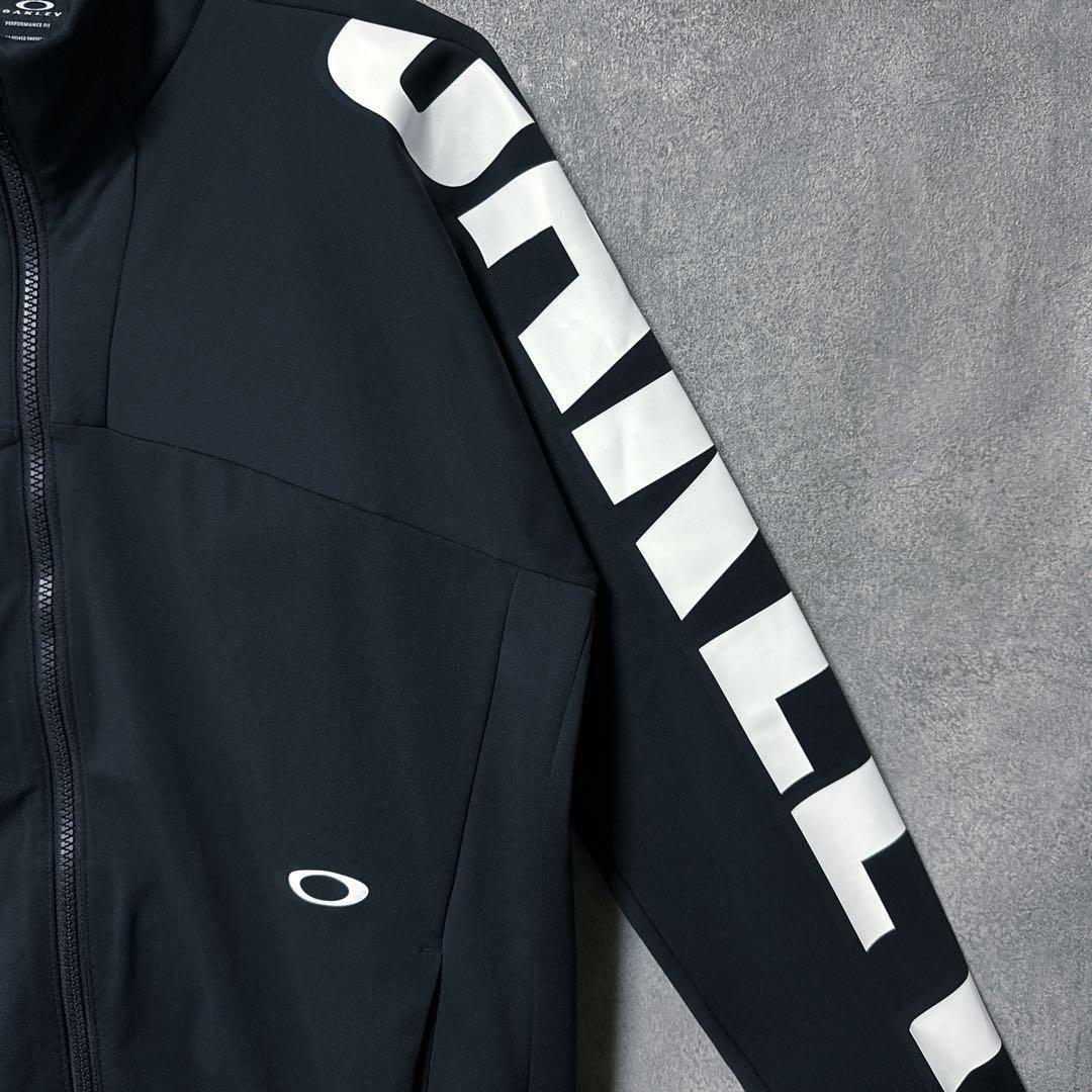 OAKLEY オークリー ビッグロゴ フルジップ ジャケット ゴルフ ウェア