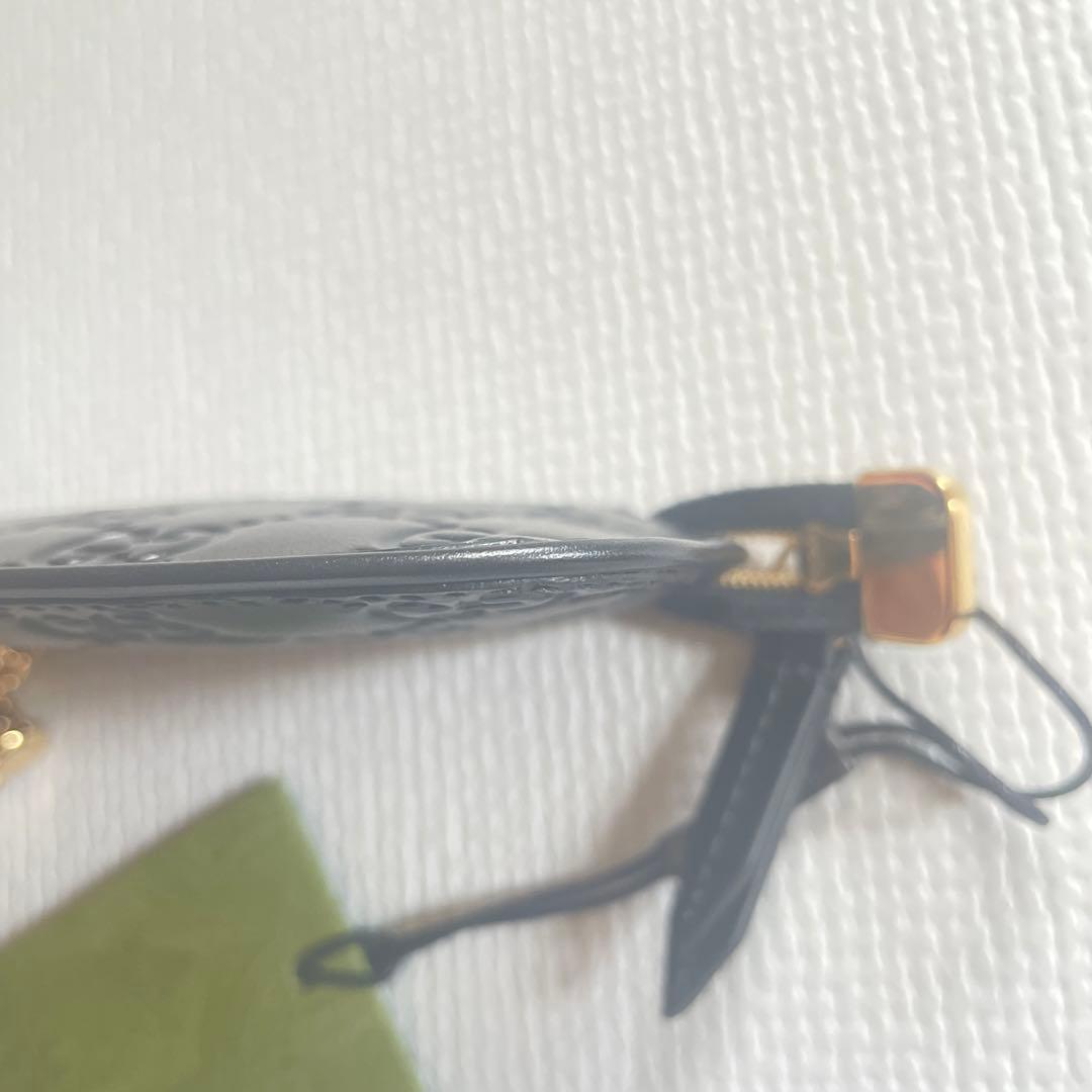 【新品未使用】GUCCI 財布 小銭入れ レザー キーリング付き コインケース