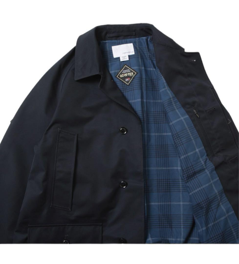 nanamica Short Soutien Collar Coat XL 黒