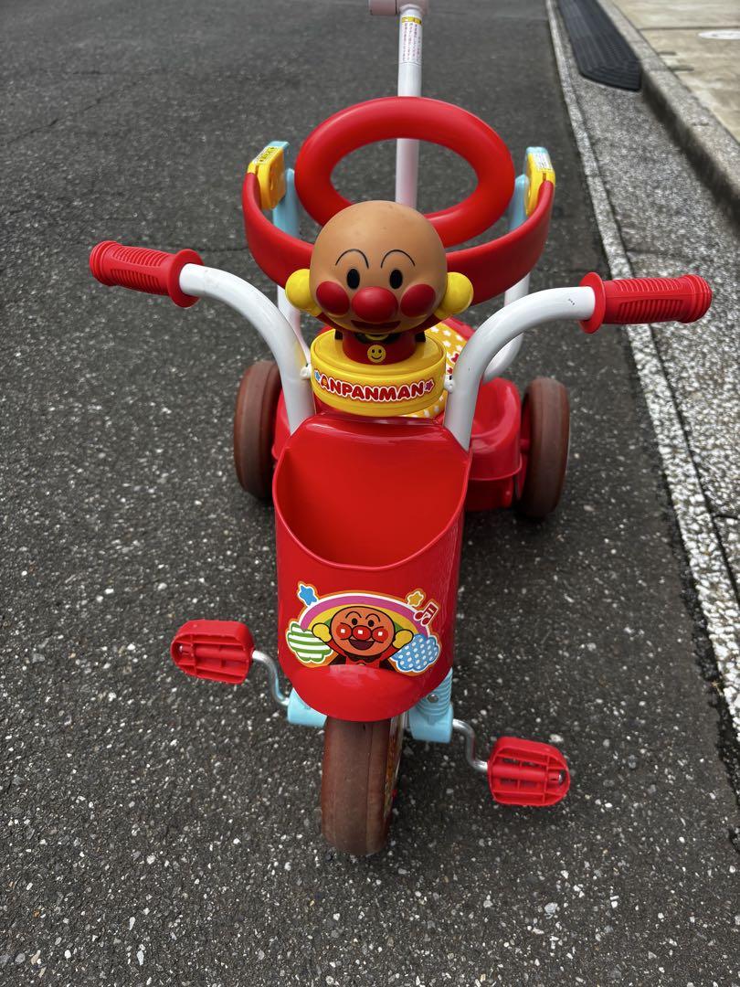 【直接お渡し限定　千葉】アンパンマン　三輪車