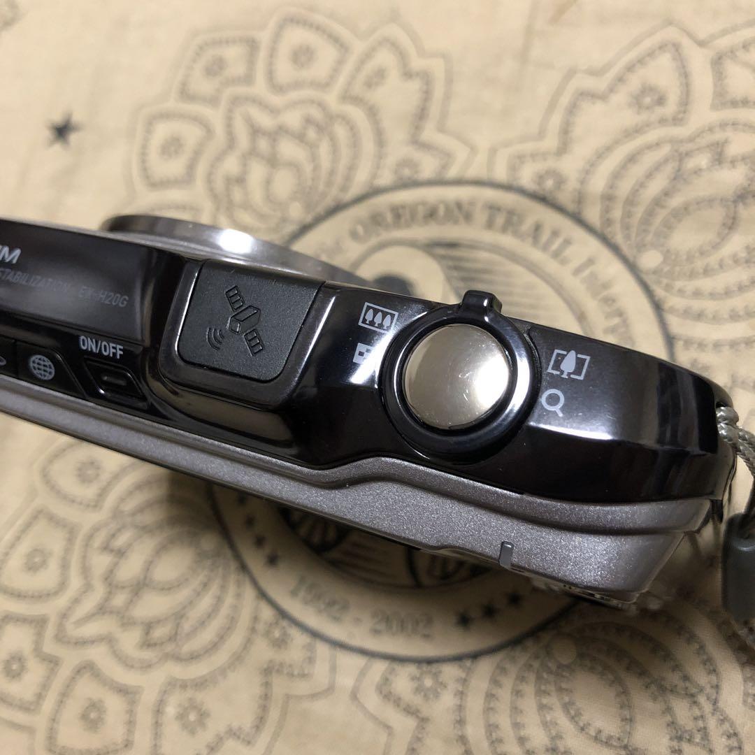 美品 CASIO EXILIM EX-H20G GPS機能付 デジカメ コンデジ