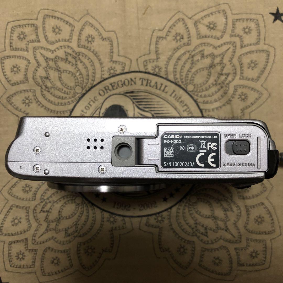 美品 CASIO EXILIM EX-H20G GPS機能付 デジカメ コンデジ