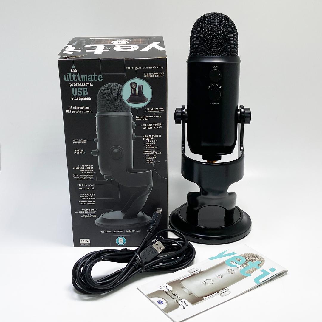 Blue Yeti コンデンサーマイク ブラック