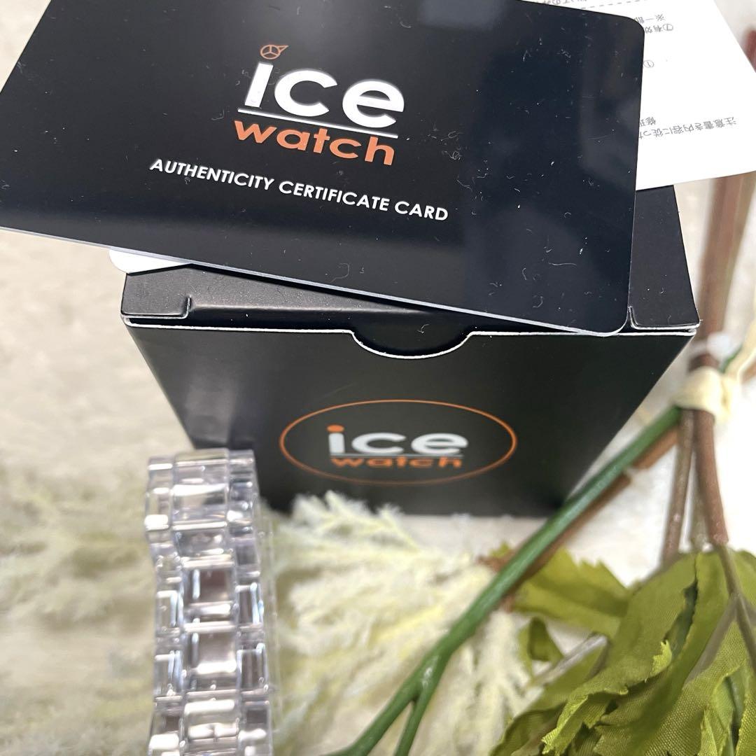 【美品】ICE-WATCH アイスクリアサンセット　ヨガ