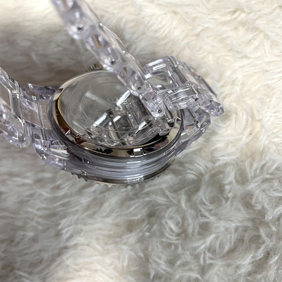 【美品】ICE-WATCH アイスクリアサンセット　ヨガ