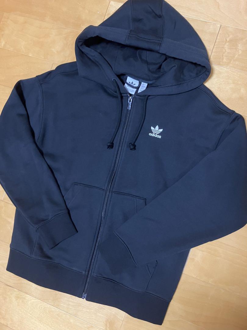 エッセンシャルズ フルジップパーカー adidas Originals