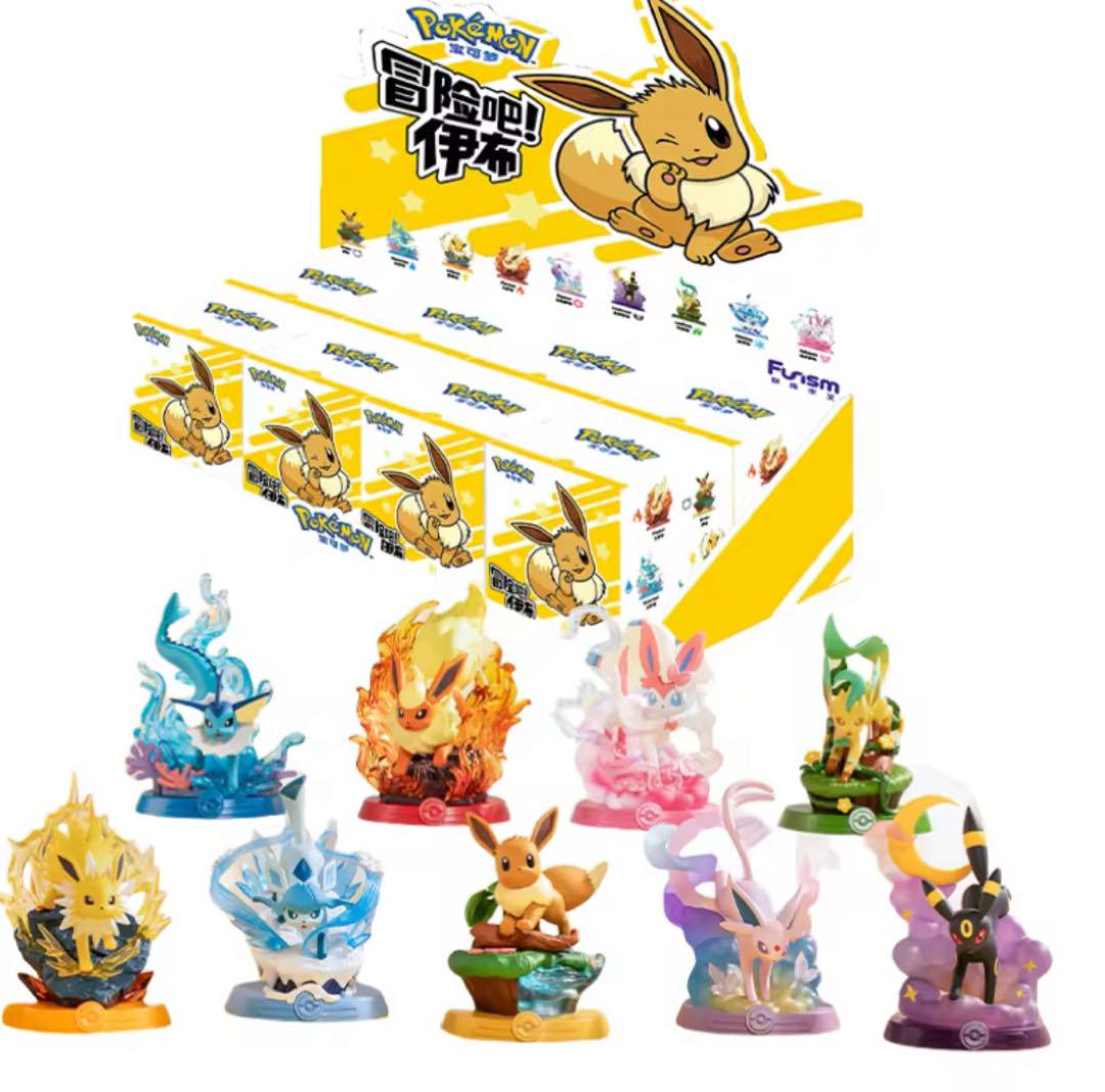 Funism x ポケモン 「冒険しよう！イーブイ」未開封 ボックス9体