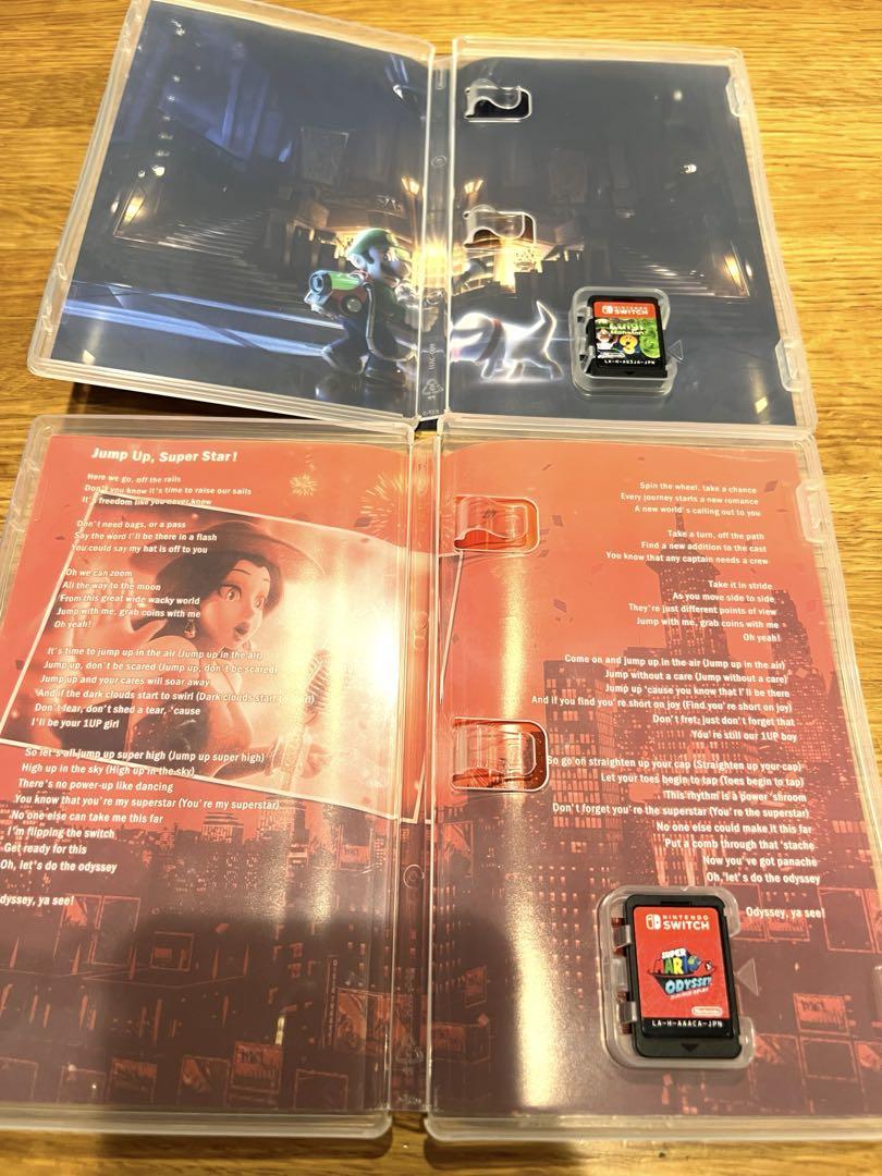 ルイージマンション3 & スーパーマリオオデッセイ セット