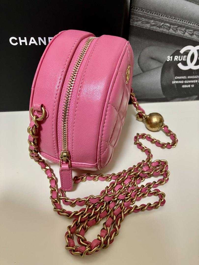超美品♡シャネル マトラッセ チェーンショルダー バッグ ラウンド 正規品