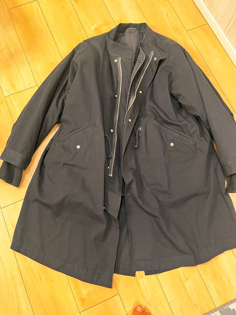 アングリッド　モッズコート　ブラック　ミリタリー