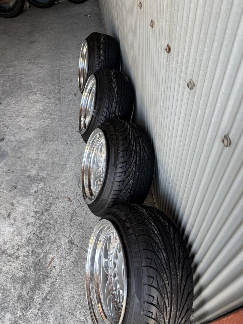 BBS RS 15インチ 10j-2 PCD100 4穴 リバレル