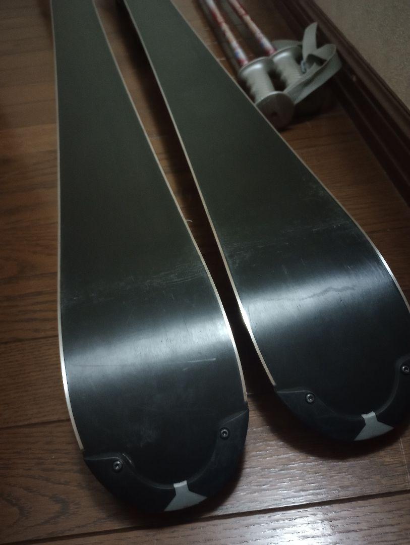 中古スキー　ROSSIGNOL PASSION 162cm ポール付