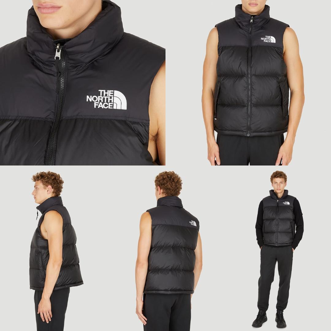XS 1996 RETRO NUPTSE ダウンベスト ノースフェイス 黒 新品 画像2