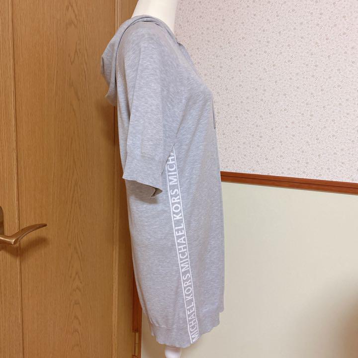 新品未使用タグ付き MICHAEL KORS ミニウェッジドレス グレー XS ...