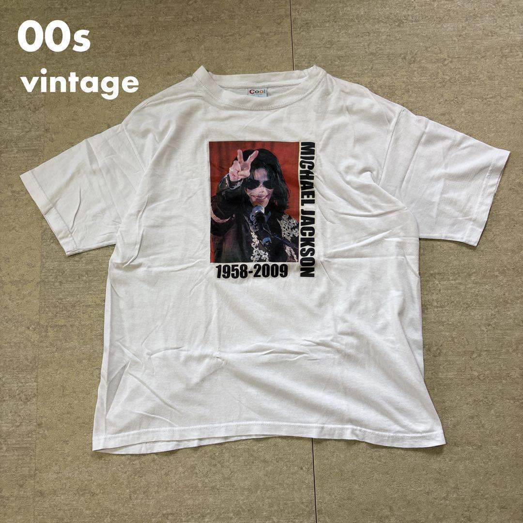 00s 貴重 マイケルジャクソン MICHAEL JACKSON 追悼 tシャツトップス