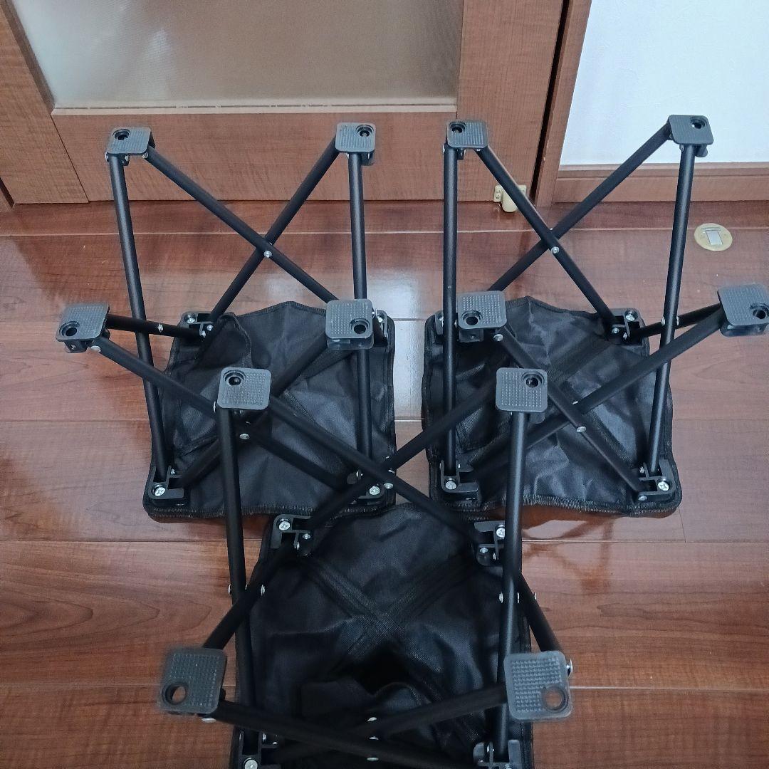 mimir 軽×楽　　所ジョージ世田谷ベース掲載　折り畳み椅子×3つ