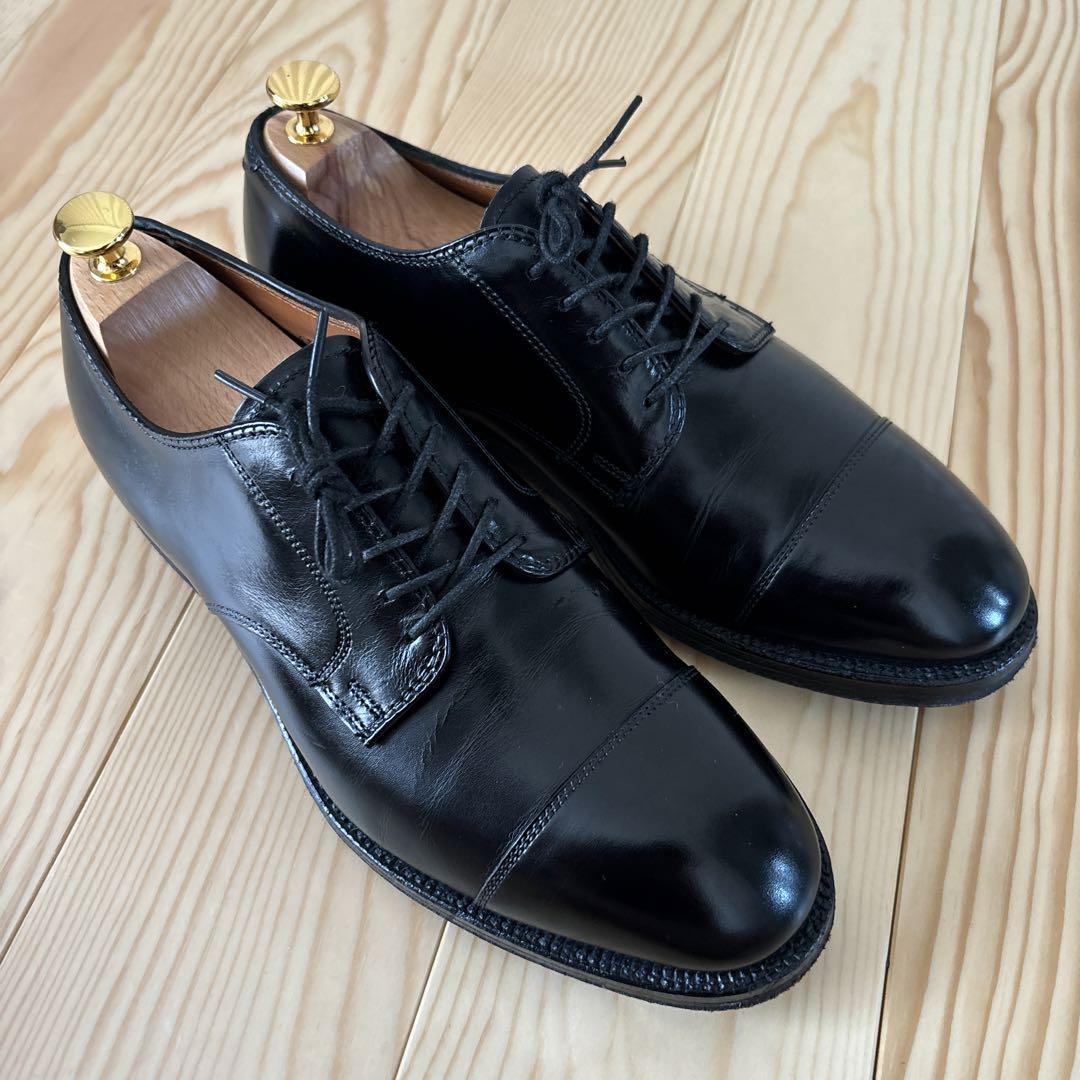 北*人様 希少　オールデン　スウェード　ストレートチップ　ブルックスブラザーズ別 大きいサイズ【28cm】Alden オールデン Norwegian Front Blucher