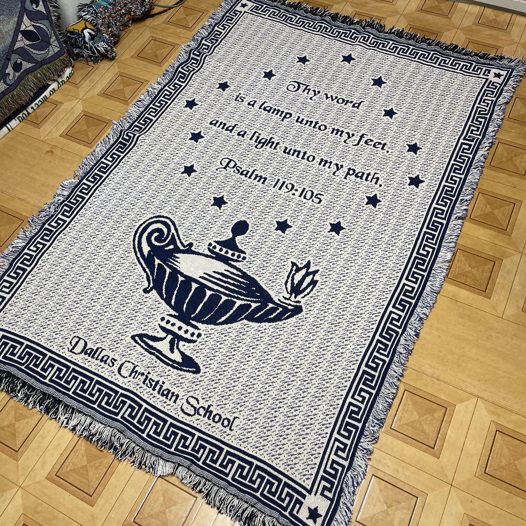 ダラス キリスト教学校 魔法のランプ ラグ 180x122 激安商品