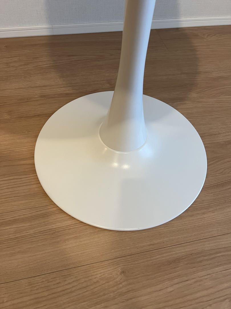 7/8までの出品！　丸テーブル　大理石柄　70cm