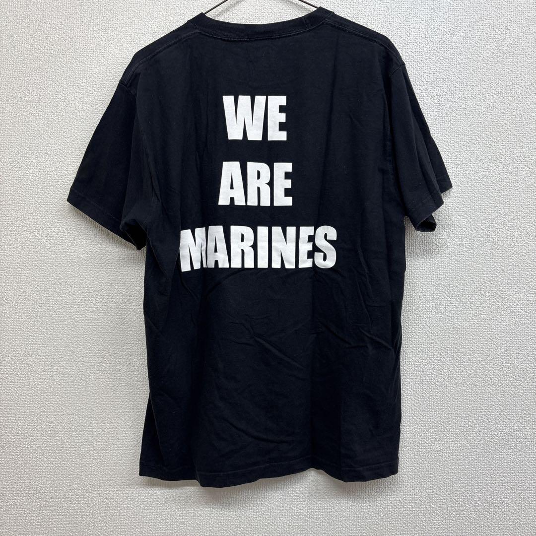 P39 千葉ロッテマリーンズ応援tシャツ 半袖 ブラック メンズL
