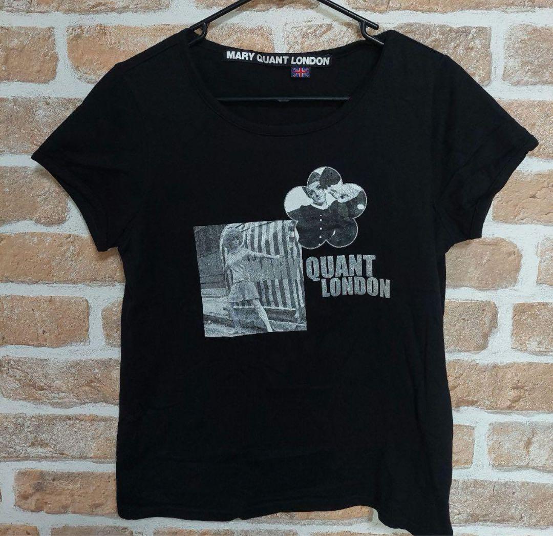 MARY QUANT マリークワント マリクワ 黒 Tシャツ M - メルカリ