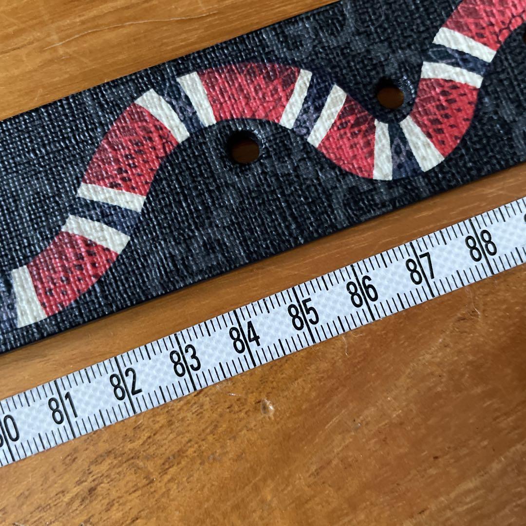 「美品」GUCCI スプリーム スネーク ベルト