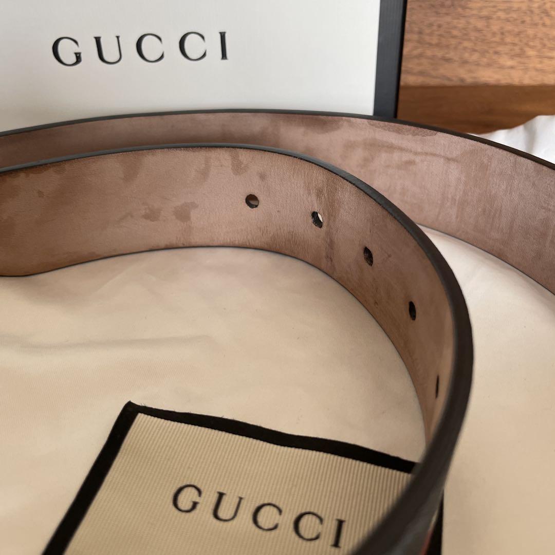 「美品」GUCCI スプリーム スネーク ベルト
